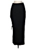 Zara Solid Black Casual Skirt Size XS - photo 2
