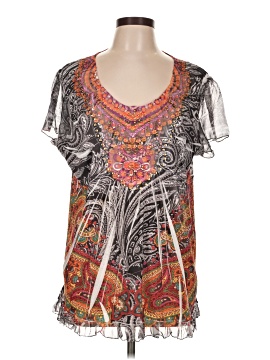 Style&Co Short Sleeve Blouse (view 1)