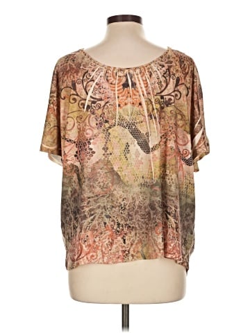 Style&Co Short Sleeve Blouse (view 2)
