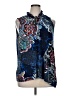 Rafaella Blue Sleeveless Blouse Size XL - photo 1