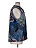 Rafaella Blue Sleeveless Blouse Size XL - photo 4