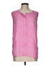 Violet & Claire 100% Polyester Pink Sleeveless Blouse Size L - photo 1