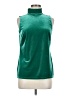 Charter Club Green Sleeveless Top Size M - photo 1