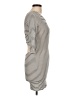 TOBI Stripes Ivory Casual Dress Size 10 (estimated) - photo 4