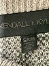 Kendall & Kylie Animal Print Gray Pullover Sweater Size S - photo 4