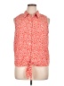 Ellen Tracy 100% Polyester Orange Sleeveless Blouse Size XL - photo 1