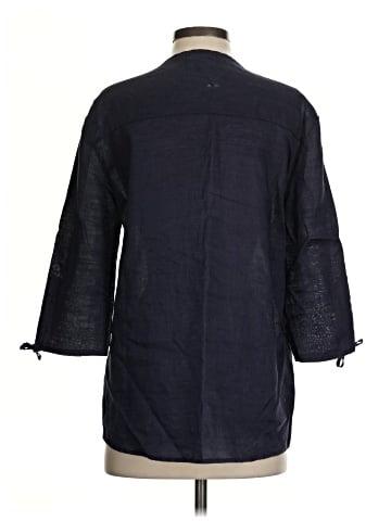 August Silk 3/4 Sleeve Blouse (view 2)