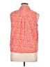 Ellen Tracy 100% Polyester Orange Sleeveless Blouse Size XL - photo 2