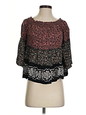 Aeropostale 3/4 Sleeve Blouse (view 1)