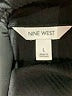 Nine West Solid Black Cocktail Dress Size L - photo 7