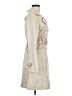 Bebe Tan Trenchcoat Size M - photo 4