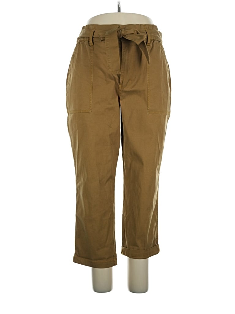 Pre-owned Cabi Khaki Pant In Brown