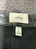 Wilfred 100% Polyester Black Faux Leather Pants Size 6 - photo 7