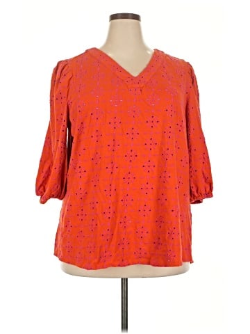 J.Jill 3/4 Sleeve Blouse (view 1)