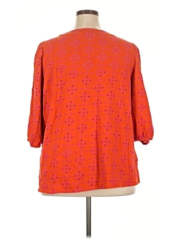 J.Jill 3/4 Sleeve Blouse (view 2)