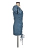 Love Tree 100% Polyester Blue Cocktail Dress Size S - photo 4