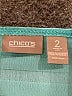 Chico's Teal Sleeveless Blouse Size Lg (2) - photo 7