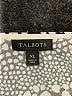 Talbots 100% Polyester Graphic Gray 3/4 Sleeve Blouse Size XL - photo 7