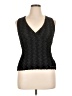 AGB Black Sleeveless Blouse Size XL - photo 1
