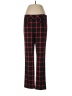 Trina Turk Plaid Red Casual Pants Size 6 - photo 1