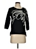 Field Flower Floral Black Pullover Sweater Size S - photo 1