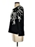 Field Flower Floral Black Pullover Sweater Size S - photo 5