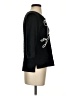 Field Flower Floral Black Pullover Sweater Size S - photo 4