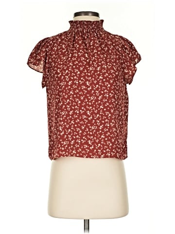 Paper Crane Short Sleeve Blouse (view 1)