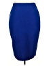 Double Click Chevron-herringbone Blue Formal Skirt Size 2X - photo 2