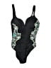 Miraclesuit Paisley Black One Piece Swimsuit Size XXS (estimated) - photo 1