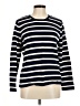 Orvis 100% Cotton Stripes Blue Pullover Sweater Size M - photo 1