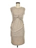 Shein Tweed Tan Cocktail Dress Size M - photo 1