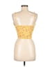 Love Tree Floral Yellow Sleeveless Blouse Size M - photo 2