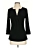 Ellie Kai Black 3/4 Sleeve Blouse Size 2 - photo 1
