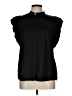 Express 100% Polyester Black Sleeveless T-Shirt Size L - photo 1