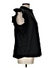 Express 100% Polyester Black Sleeveless T-Shirt Size L - photo 4