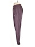 Adidas 100% Polyester Solid Purple Track Pants Size M - photo 5