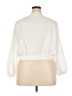 Unbranded 100% Polyester Ivory 3/4 Sleeve Blouse Size 2X - photo 2