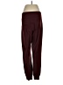 Unbranded Solid Burgundy Track Pants Size S (estimated) - photo 2