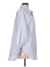 Unbranded 100% Polyester Stripes Blue 3/4 Sleeve Blouse Size L - photo 4