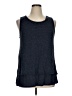 Apt. 9 Blue Sleeveless Top Size 0X - photo 1