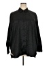 Old Navy Animal Print Black 3/4 Sleeve Blouse Size XXL - photo 1