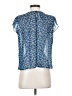 Covington Blue Short Sleeve Blouse Size S (petite) - photo 1