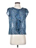 Covington Blue Short Sleeve Blouse Size S (petite) - photo 2