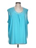 TanJay Blue Sleeveless T-Shirt Size L (estimated) - photo 1