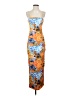 Shein Print Orange Cocktail Dress Size XS - photo 1