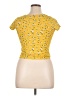 Assorted Brands Yellow Short Sleeve Top Size XL - photo 2