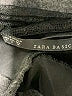 Zara Basic Solid Black Casual Dress Size M - photo 7