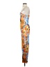 Shein Print Orange Cocktail Dress Size XS - photo 5