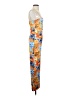 Shein Print Orange Cocktail Dress Size XS - photo 4